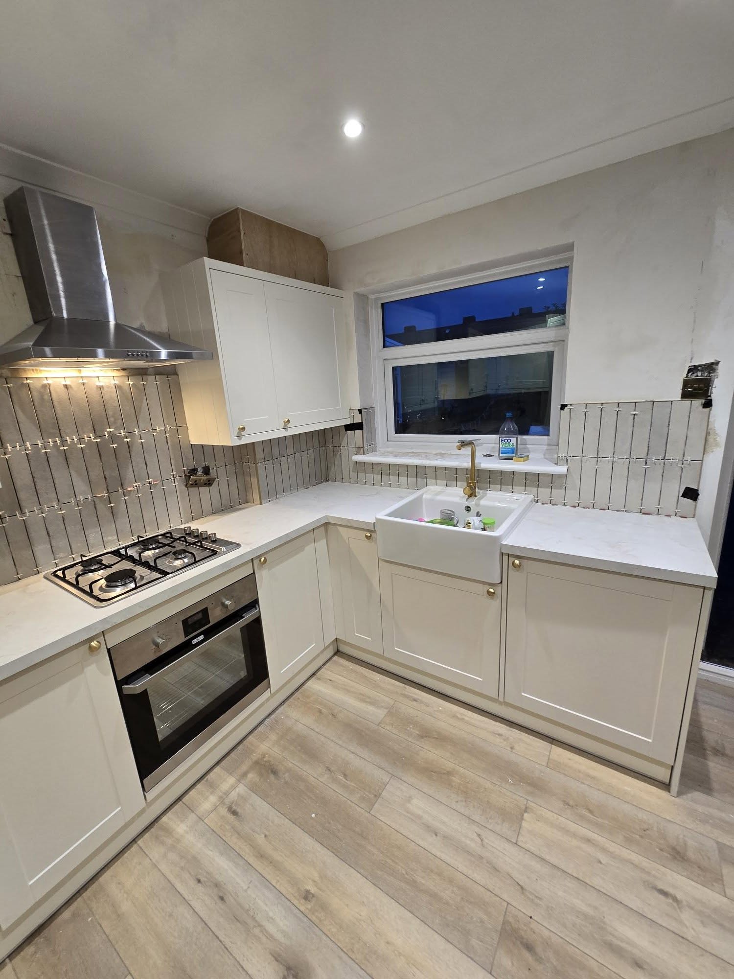 Bathroom renovation joinery work