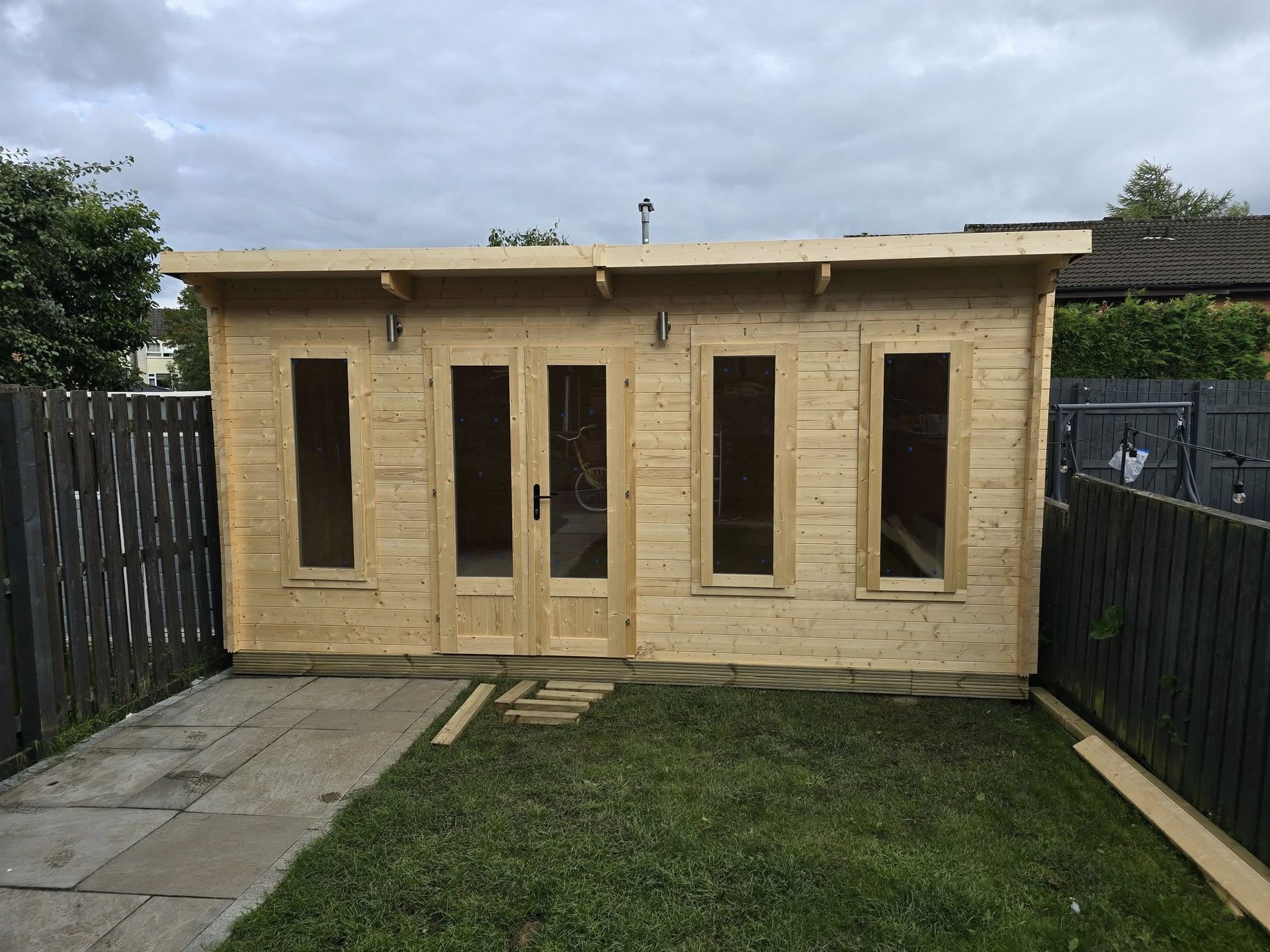 The Timber Tailor at work on a project