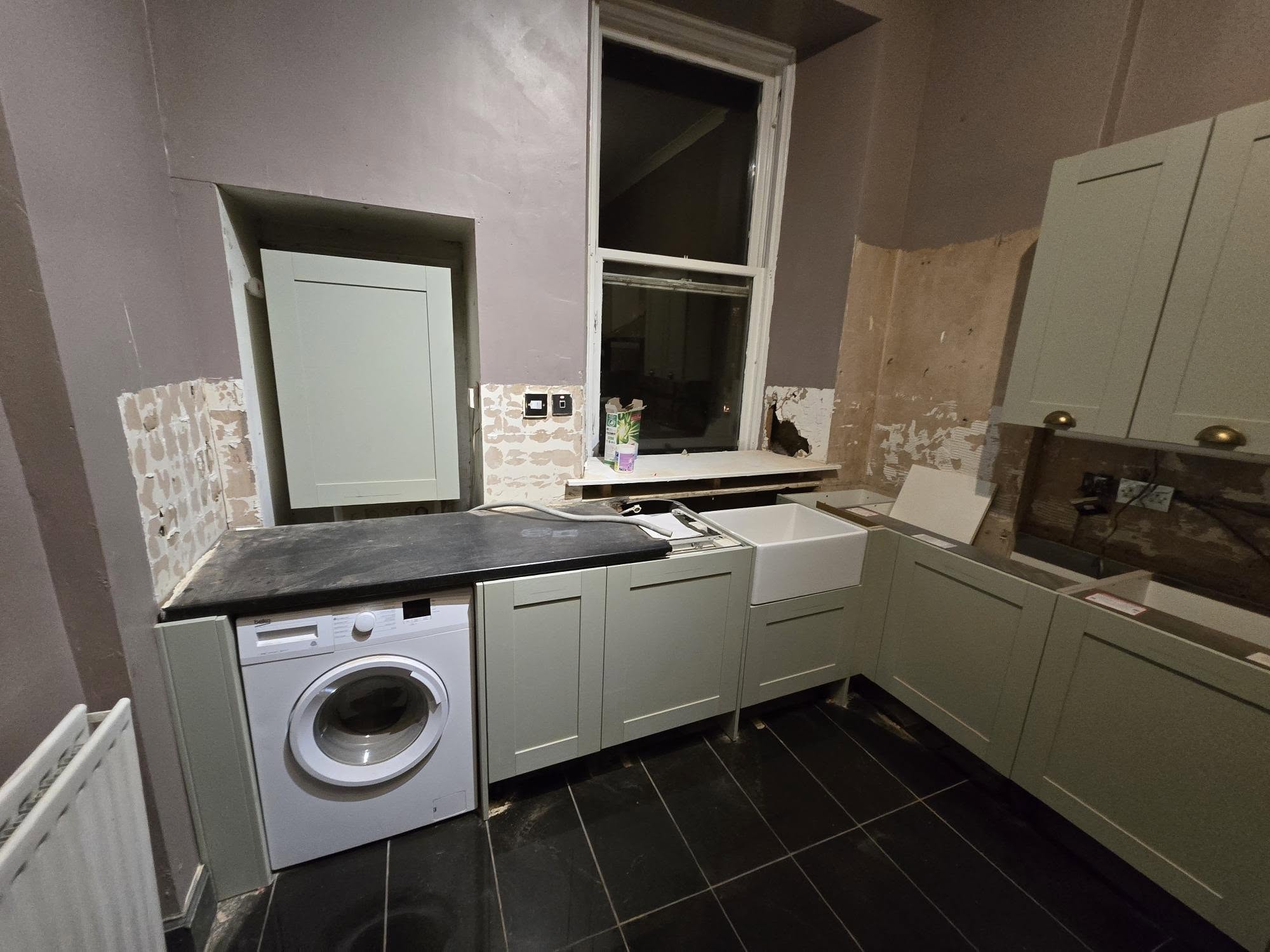 Completed carpentry and joinery work