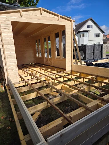 Garden building framework and structure