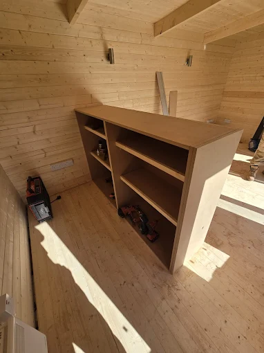 Multi-level garden room project in Scotland
